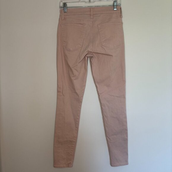 LUCKY BRAND JEANS Ava Legging Womens 4/27 Pink Stretch 5 Pocket Skinny - Picture 3 of 7
